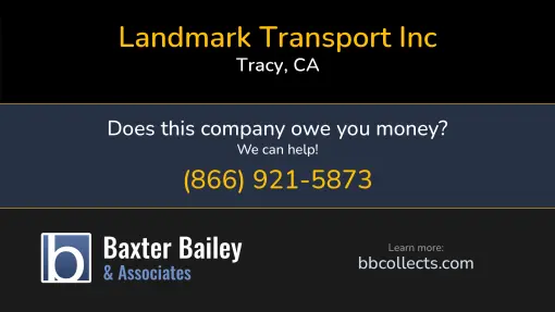 Updated Profile & Contacts for Landmark Transport Inc dba: ATL. DOT: 2230414  MC: 452343.   Located in Tracy, CA 95376 US. 