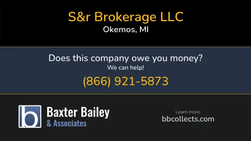 S&r Brokerage LLC 7 Star Brokerage 2422 Jolly Rd Okemos, MI DOT:3292672 MC:1042964
