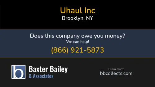 Uhaul Inc 175 Pearl St Brooklyn, NY DOT:3976187 MC:1487322