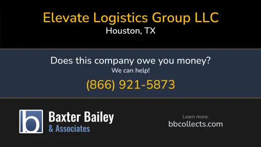 Updated Profile & Contacts for Elevate Logistics Group LLC. DOT: 4118853  MC: 1574872.   Located in Houston, TX 77019 US. 